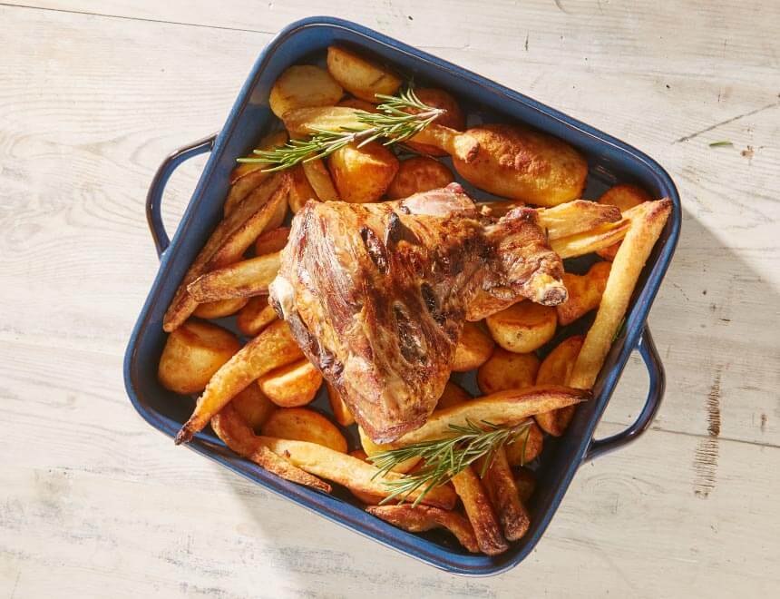 Aunt Bessie's Easter Roast Lamb Recipe