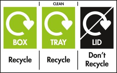 recycle box recycle tray dont recycle lid
